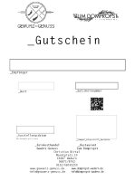 Geschenk-Gutschein Digital (E-Mail)